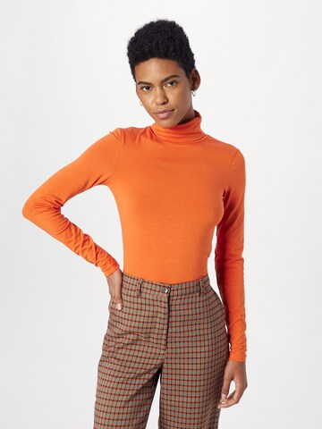 MSCH COPENHAGEN - Camisa 'Olivie' em laranja: frente