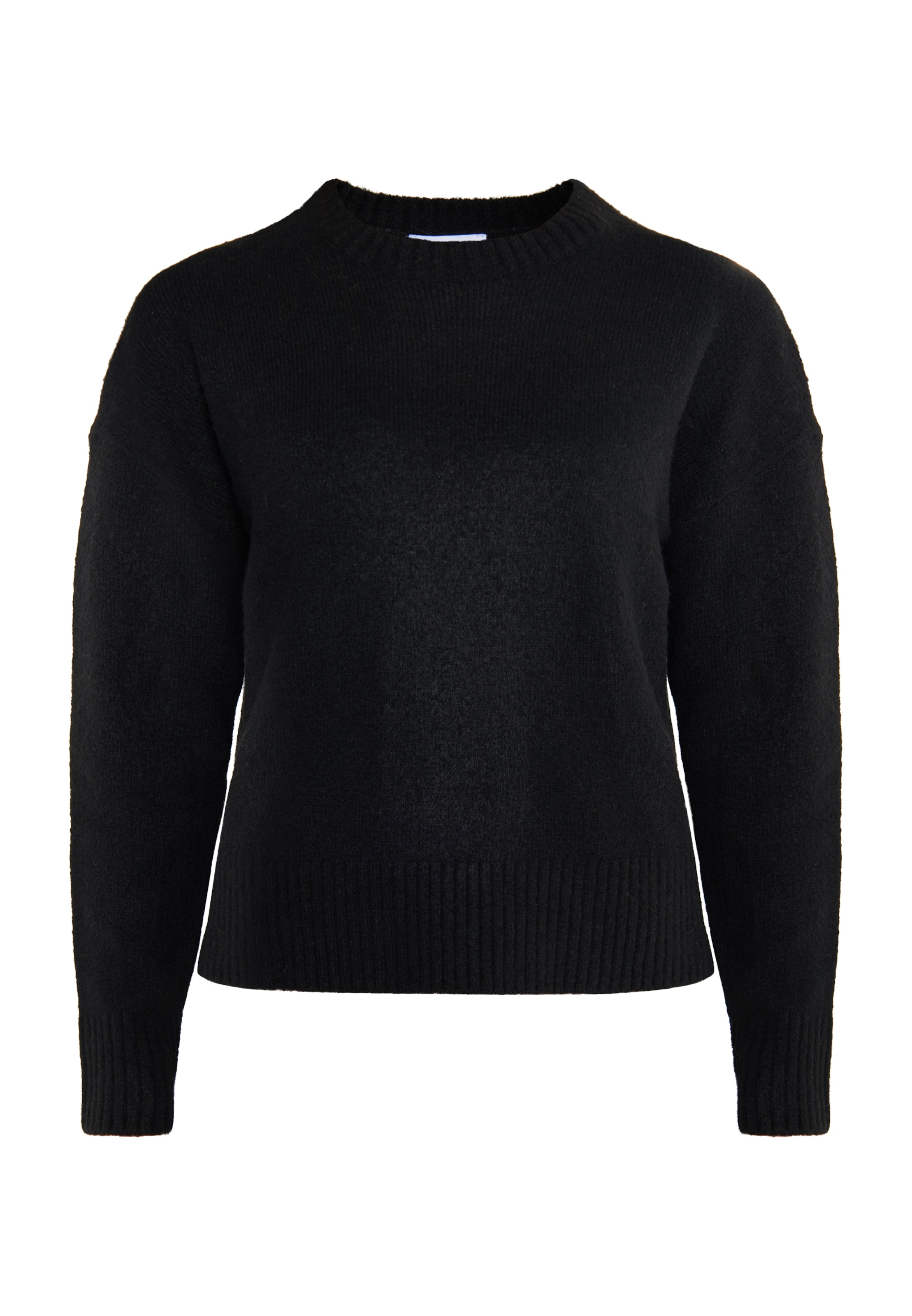 usha WHITE LABEL Trui in Zwart: voorkant