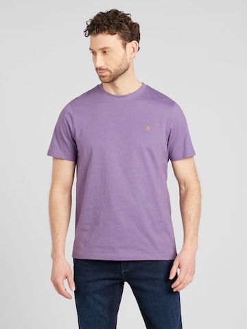 FARAH - Camisa 'DANNY' em roxo: frente