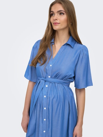 Only Maternity - Vestido 'OLMPani' en azul