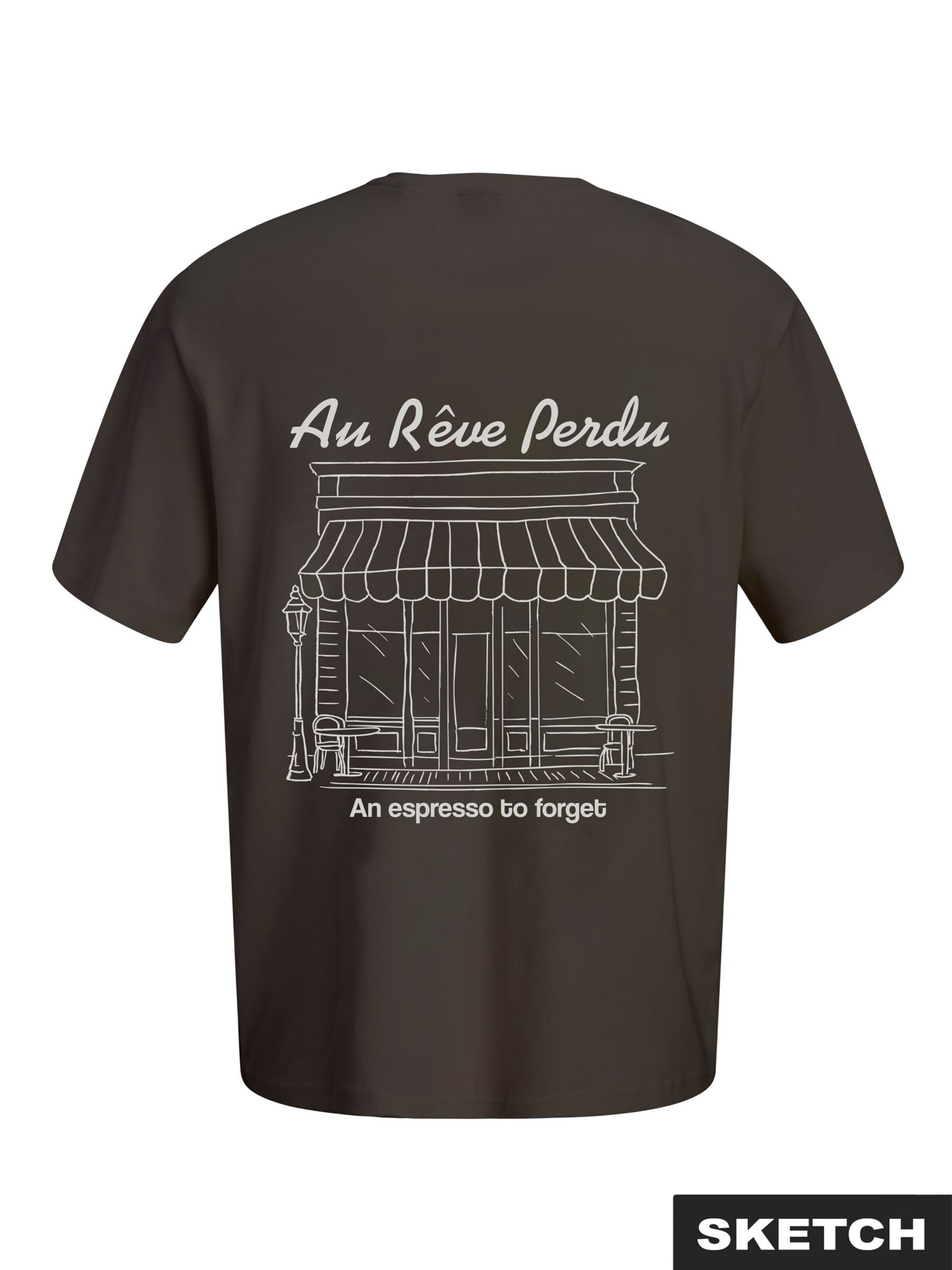 JACK & JONES Shirt in Brown