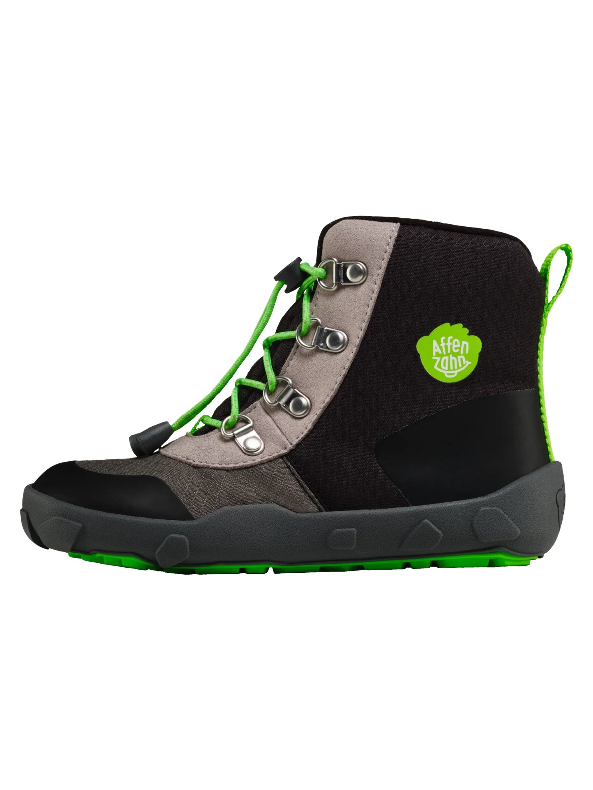 Affenzahn Boots 'Discovy' in Black: front