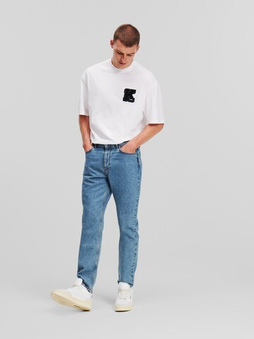 Tapered Jeans di Karl Lagerfeld in blu