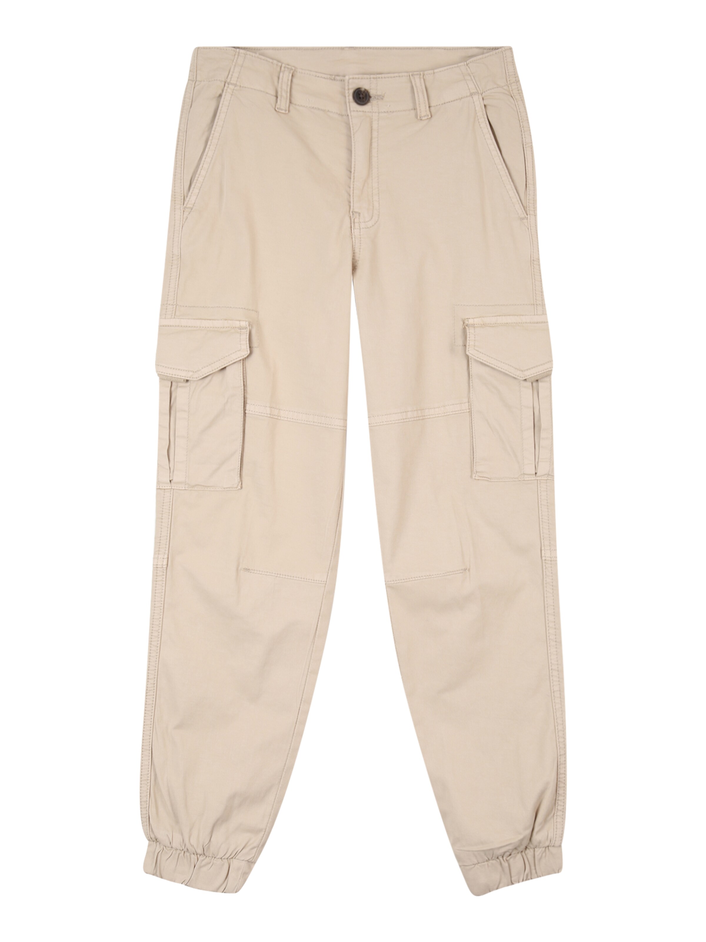 ONLY GIRLS Tapered Pants 'MAXWELL' in White: front