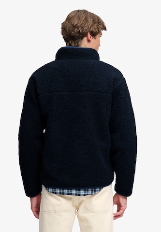 Superdry & Co Fleecejacke 'VINTAGE RETRO' in Blau