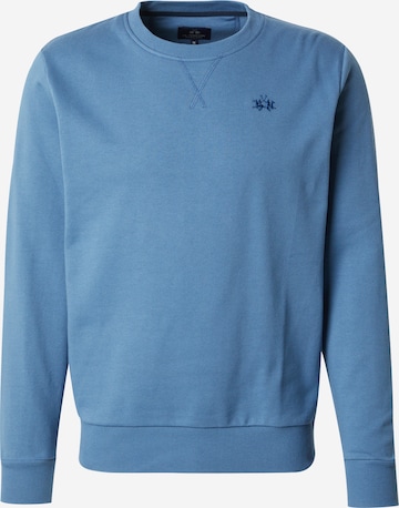 La Martina - Sweatshirt em azul: frente
