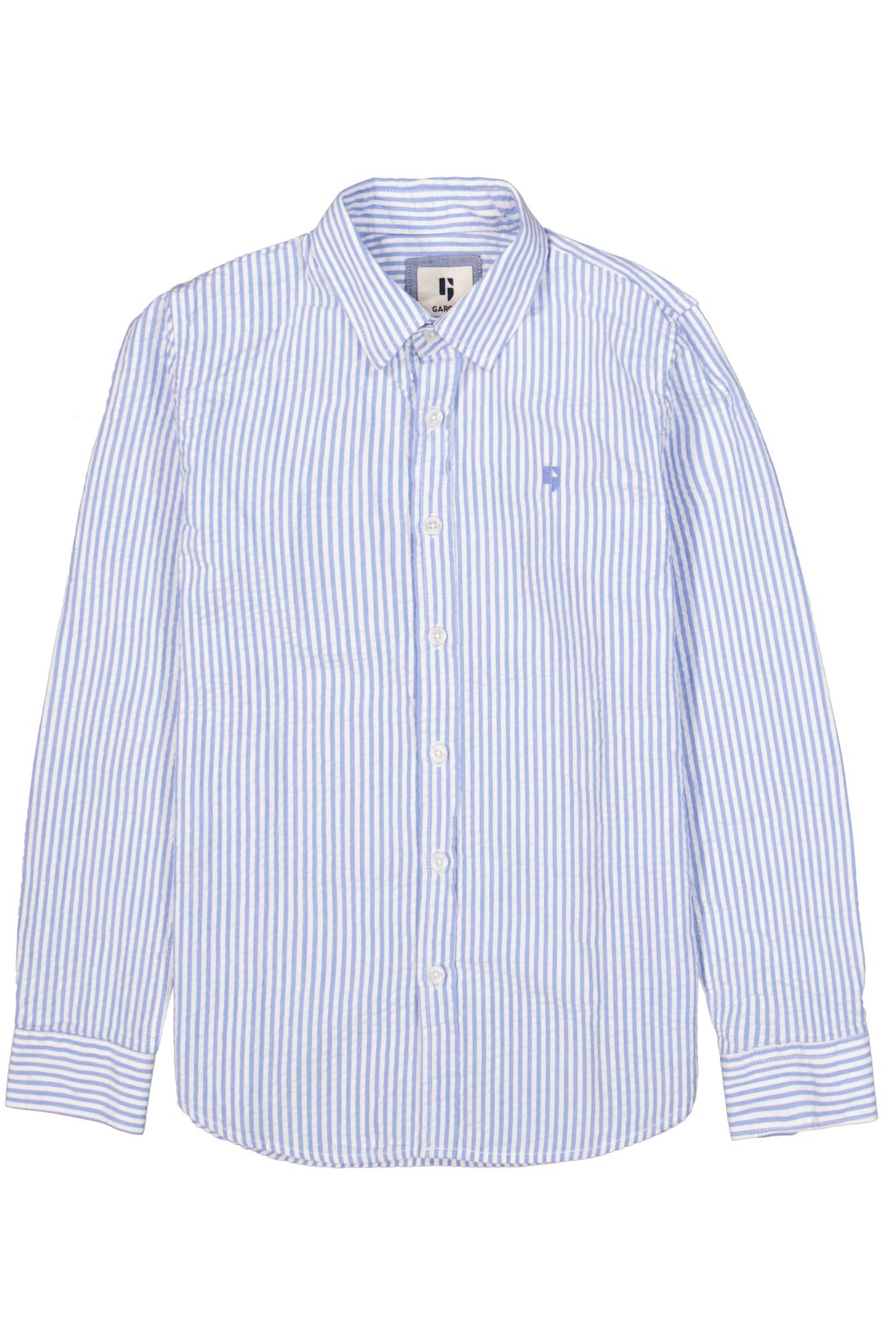 GARCIA Средняя посадка Рубашка в Синий: спереди