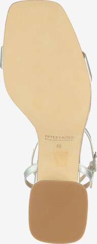 PETER KAISER Strap Sandals in Silver