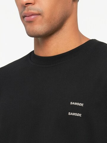 Samsøe Samsøe T-shirt 'JOEL' i svart