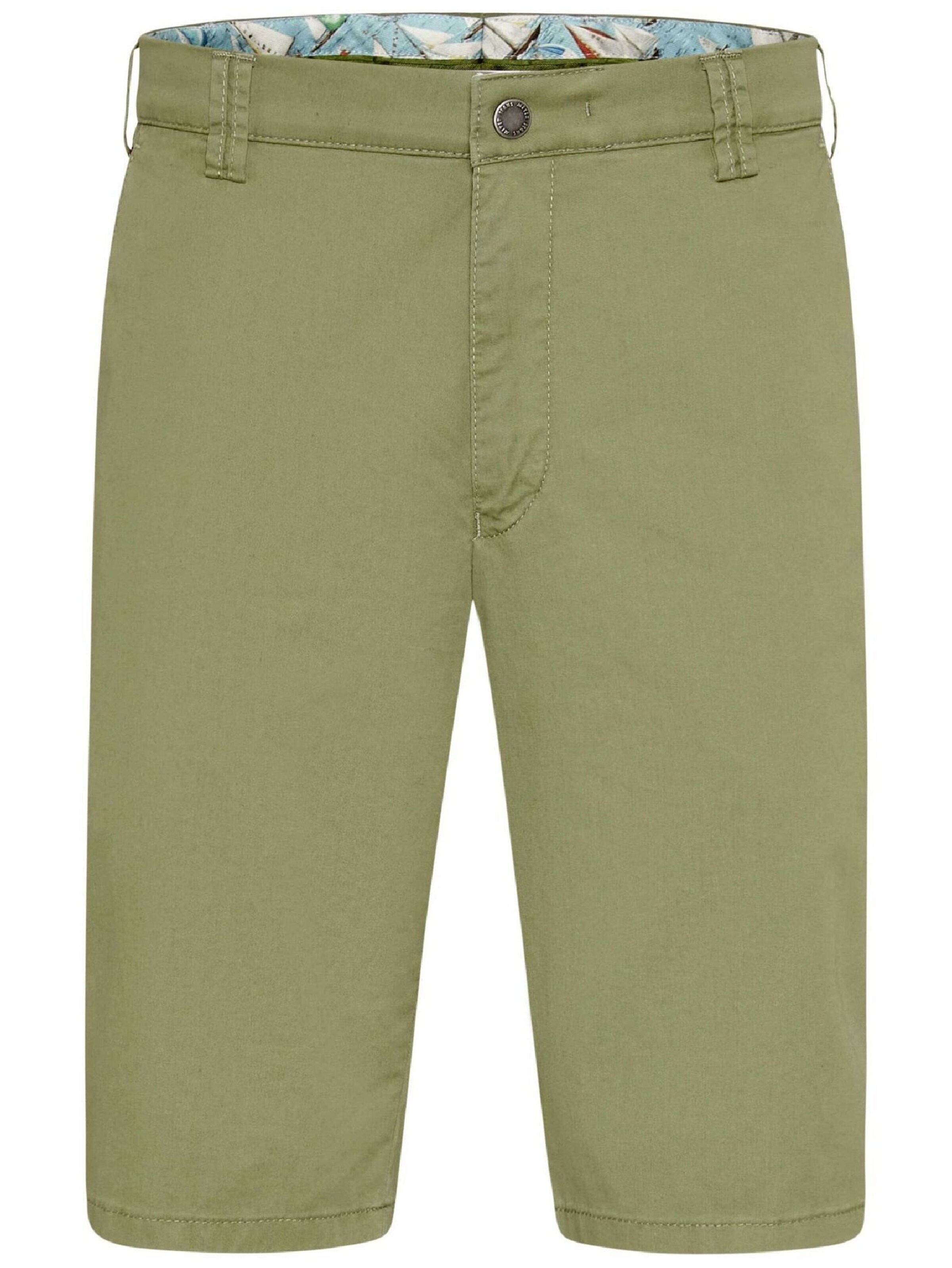 Pantalon chino 'Palma' MEYER en vert : devant