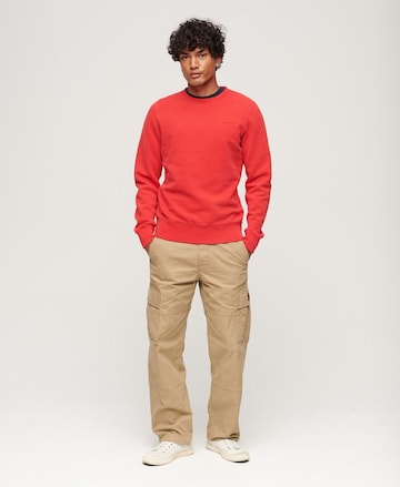 Superdry Sweatshirt in Rot