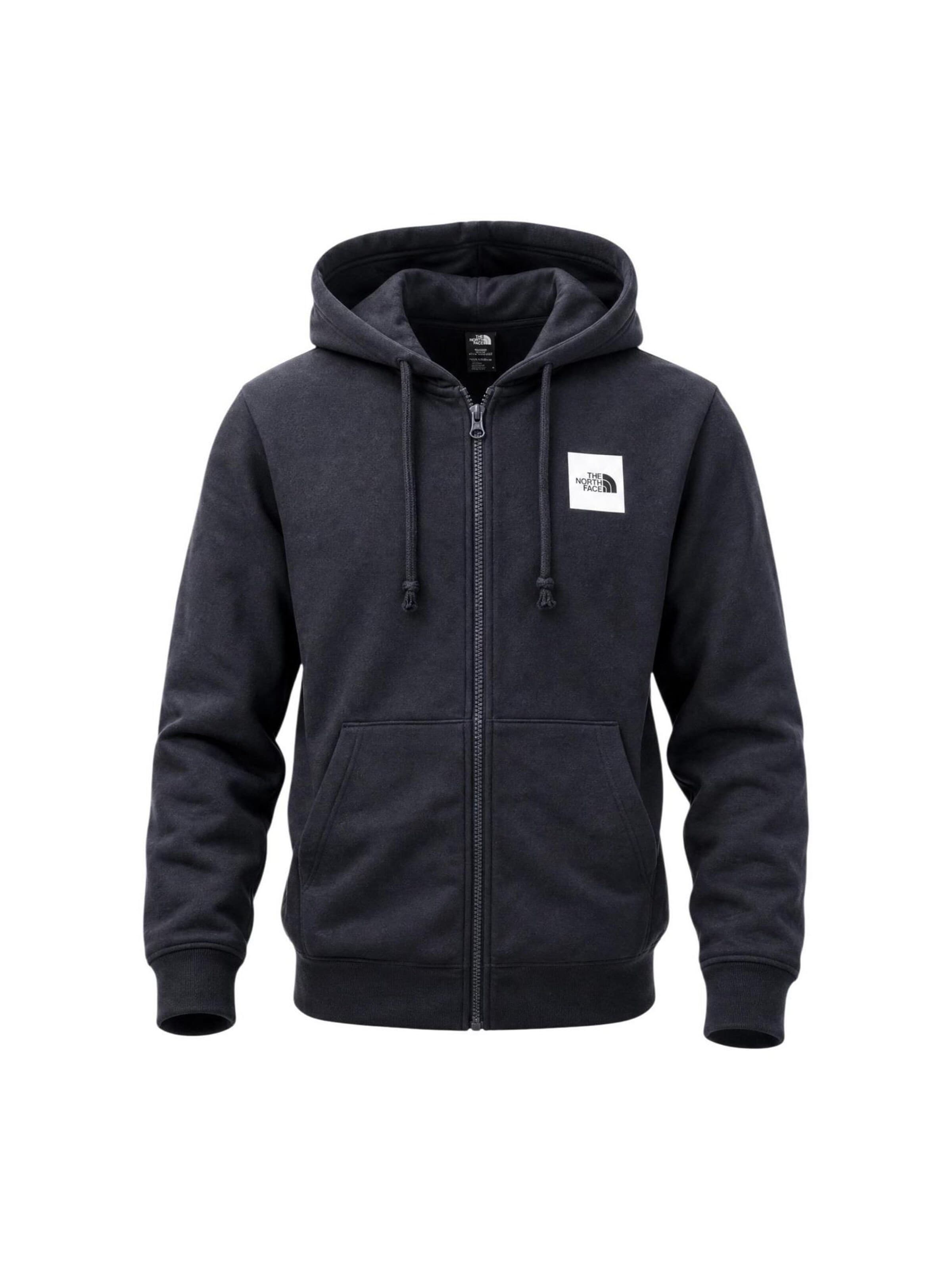 Giacca di felpa di THE NORTH FACE in nero: frontale