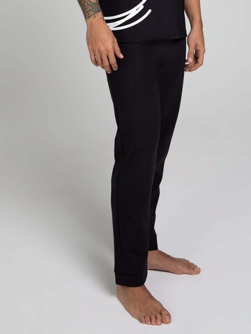 HACOY Regular Sporthose in Schwarz
