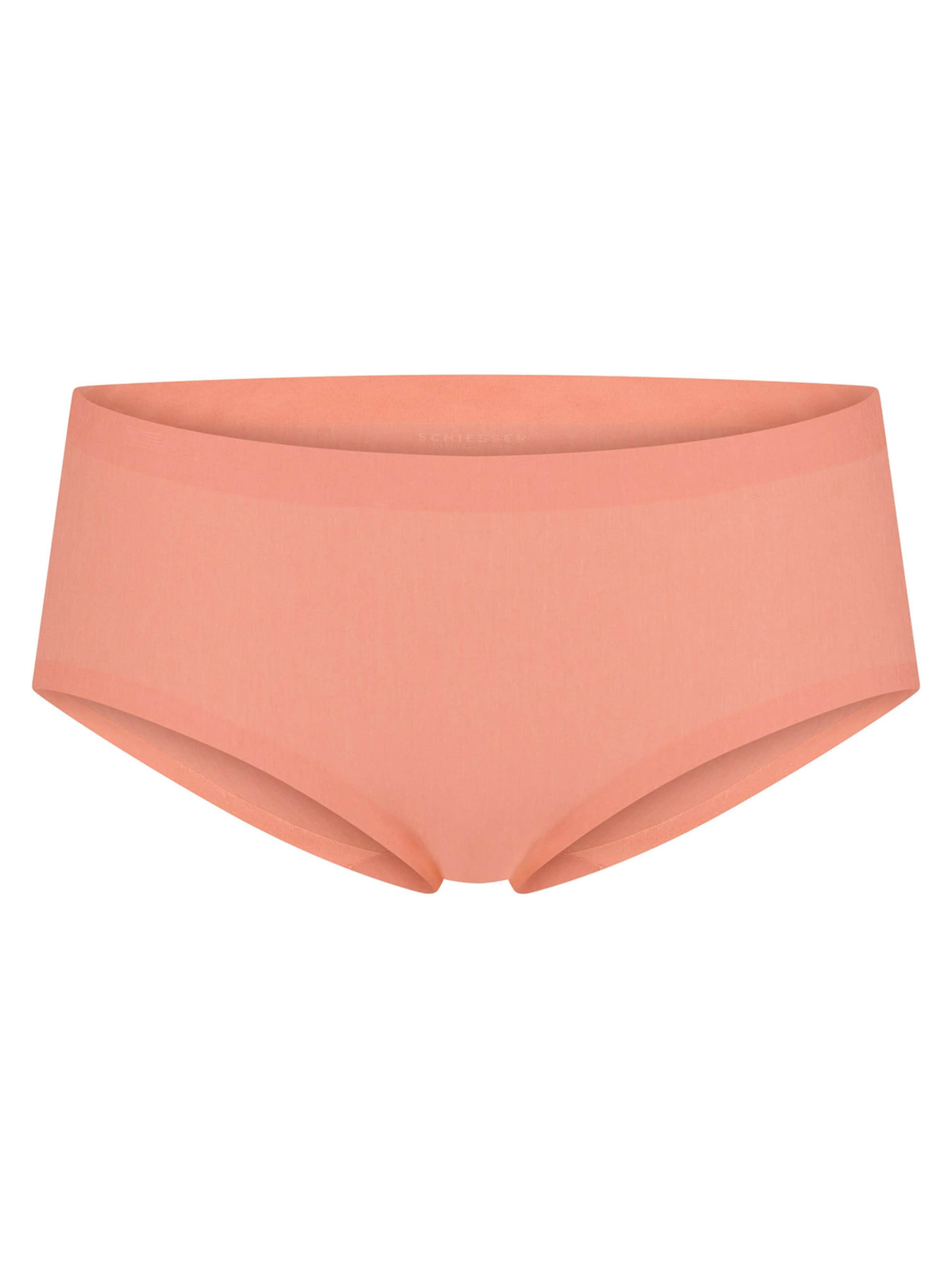 SCHIESSER Panty ' Invisible Cotton ' in Orange: front
