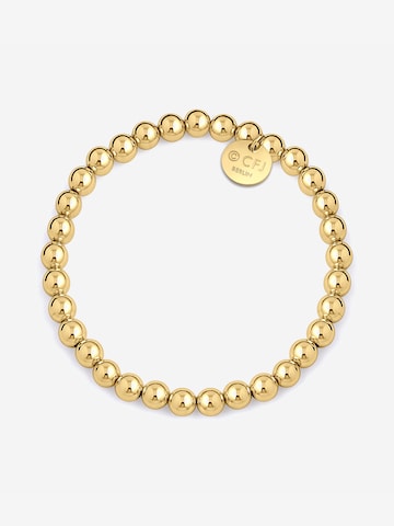 CLASSYANDFABULOUS Jewelry Armband 'CLASSYANDFABULOUS Beaded' in Gold: Vorderseite