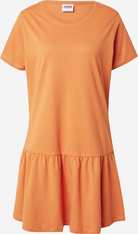 Urban Classics Kleid 'Valance' in Orange: predná strana