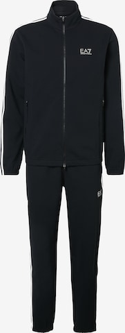 juoda EA7 Emporio Armani Treningas: priekis