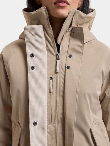 Didriksons Winter coat 'LUNA' in Beige