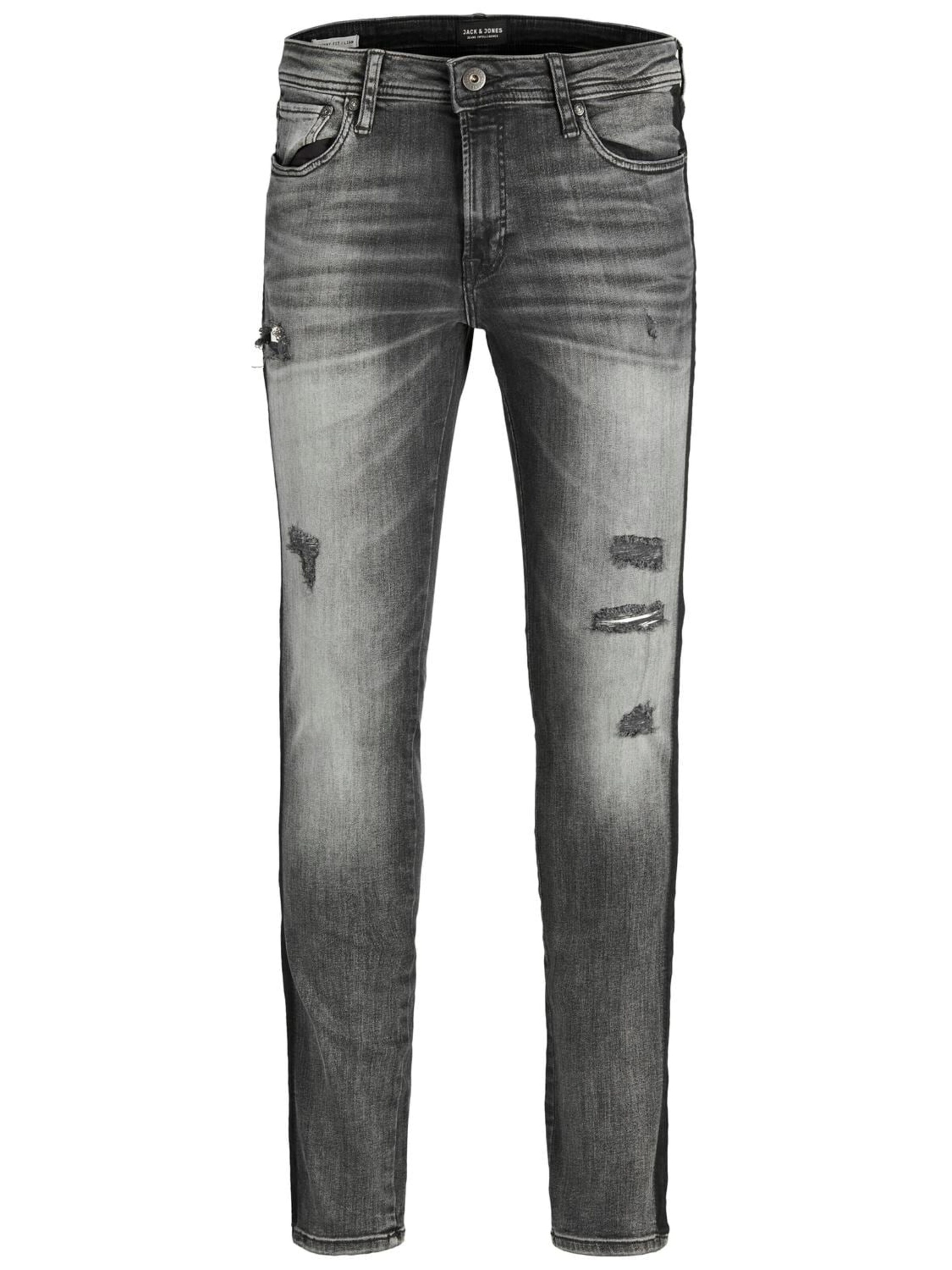 JACK & JONES Baggy Jeans in Zwart: voorkant