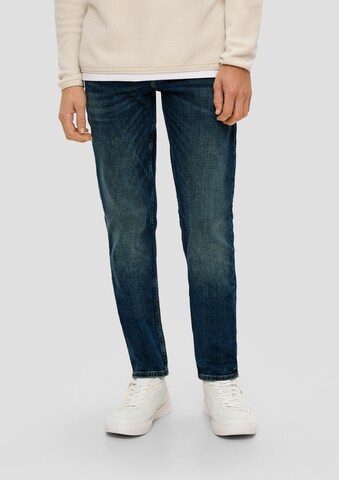 QS Slimfit Jeans 'Rick' in Blau: Vorderseite