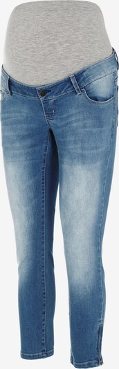 MAMALICIOUS Jeans 'Ritti' in blue denim / graumeliert, Produktansicht