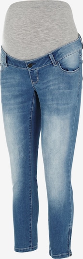 MAMALICIOUS Jean 'Ritti' en bleu denim / gris chiné, Vue avec produit