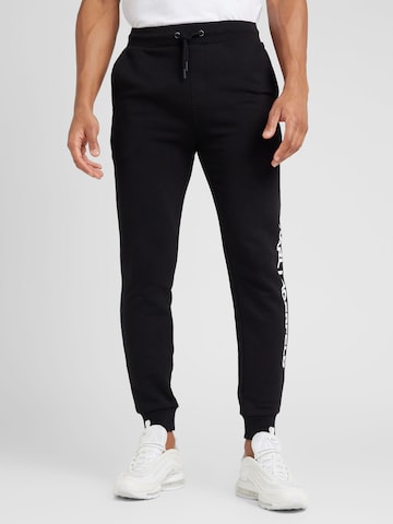 Tapered Pantaloni di Karl Lagerfeld in nero: frontale