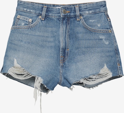 Pull&Bear Farkut koossa 24-25 värissä sininen denim, Tuotenäkymä