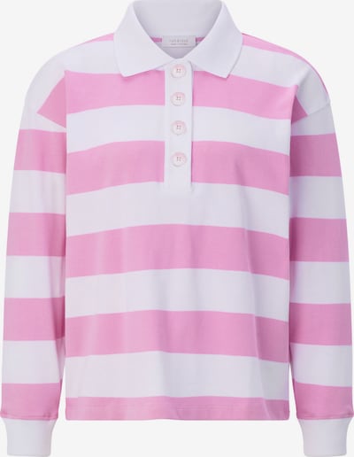 Marškinėliai iš Rich & Royal, spalva – ryškiai rožinė spalva / balta, Prekių apžvalga