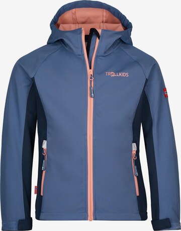 TROLLKIDS Outdoor jacket in Blue: front