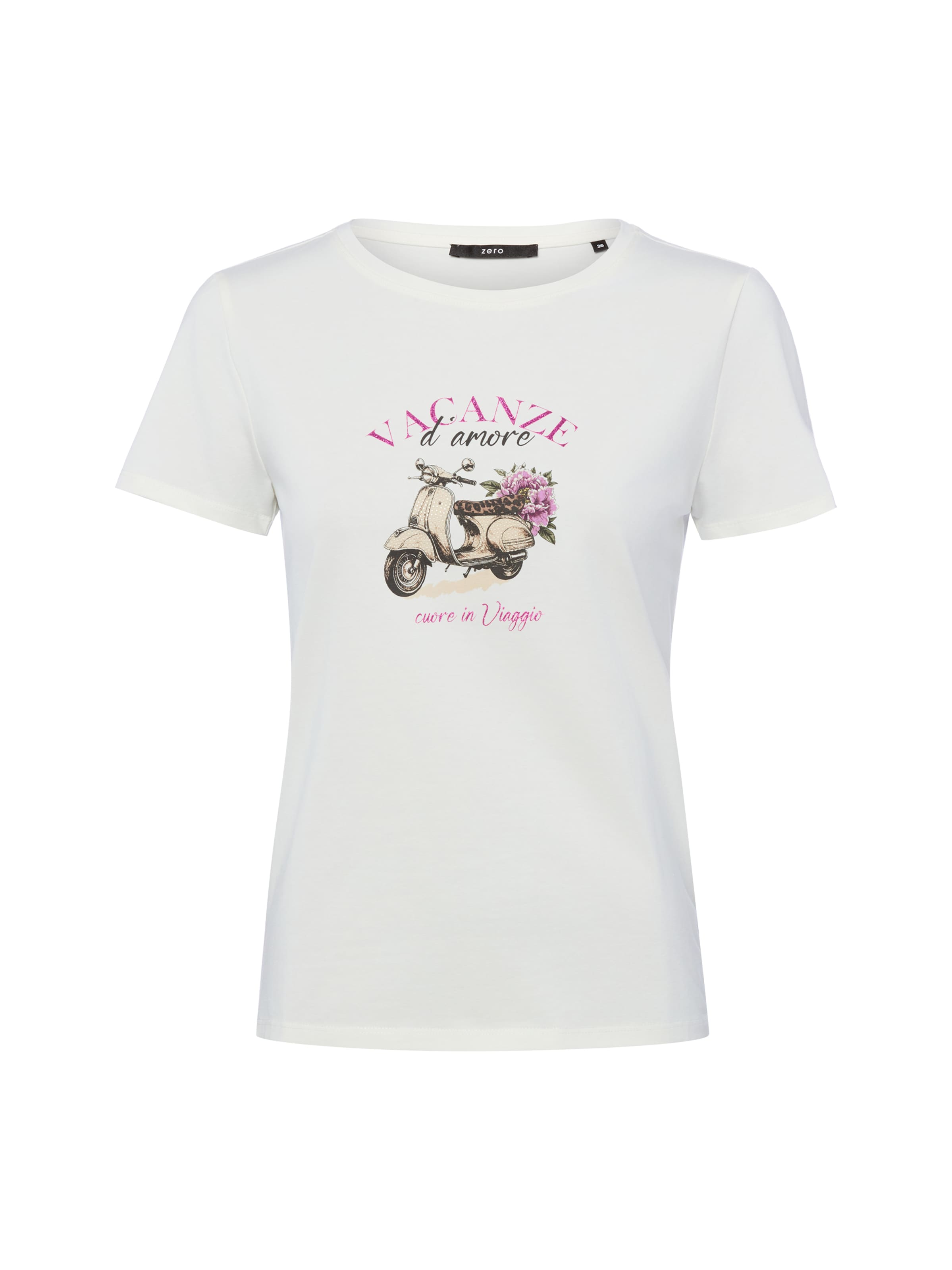 zero Shirt in White: front