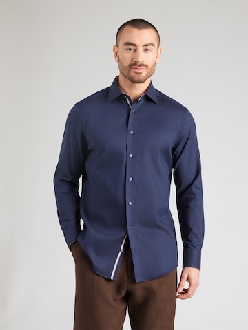 OLYMP Tavaline suurus Triiksärk 'Luxor', värv sinine: eest vaates