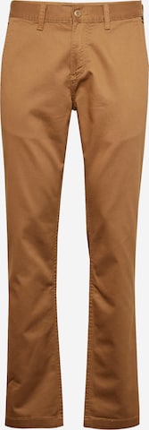 VANSChino hlače 'Authentic' - smeđa boja: prednji dio