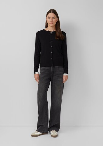 s.Oliver Knit Cardigan in Black