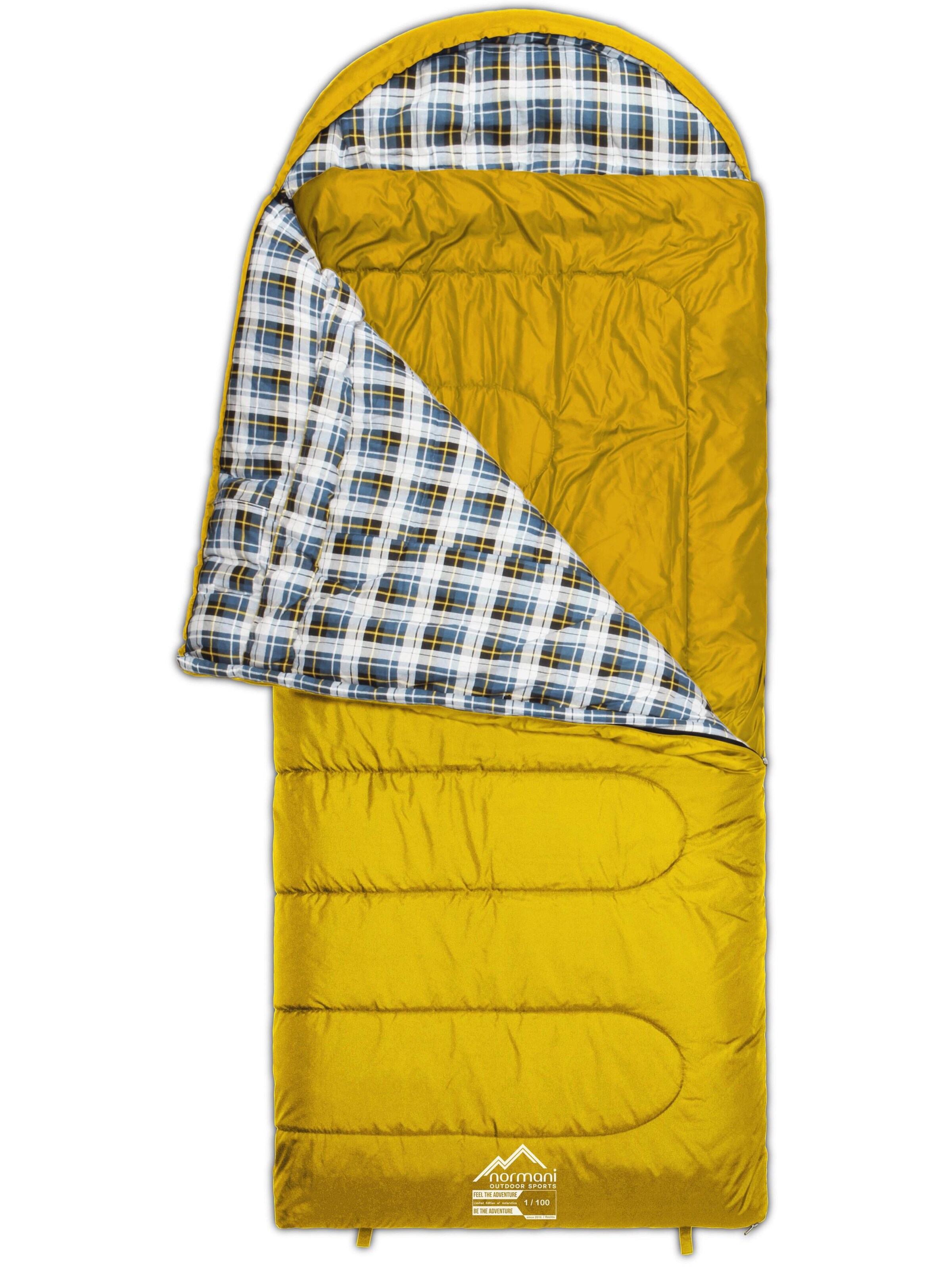 Sacs de couchage ' Antarctica ' normani en jaune