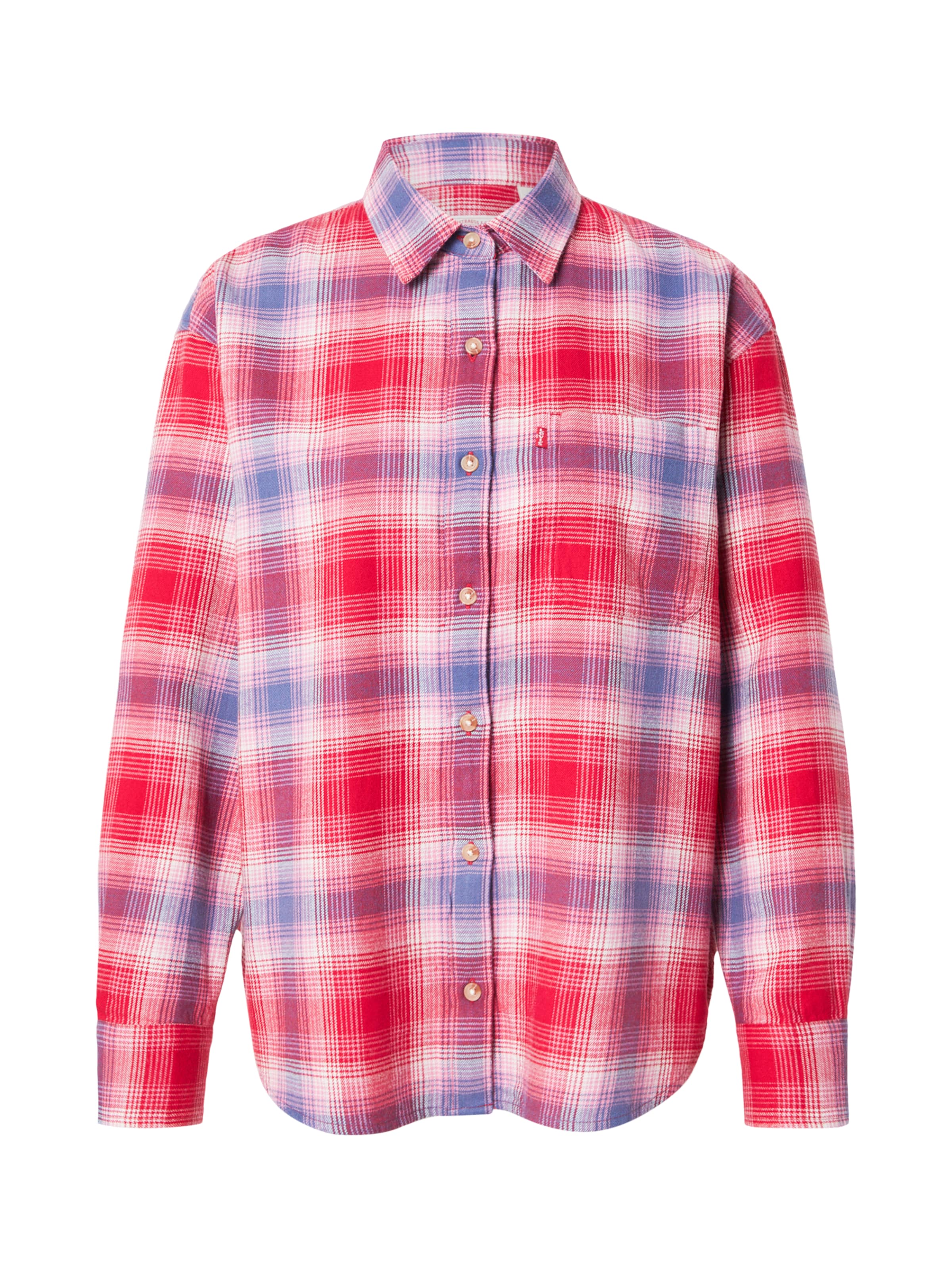 LEVI'S ® Bluse in Rot: Vorderseite