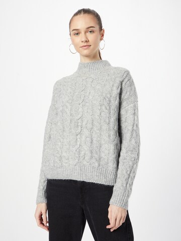 Tally Weijl Sweater in Grey: front