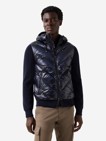 BOGNER Knit Cardigan ' Zisco ' in Blue: front