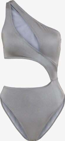 LSCN by LASCANAJednodijelni kupaći kostim 'Monokini Nele' - srebro boja: prednji dio