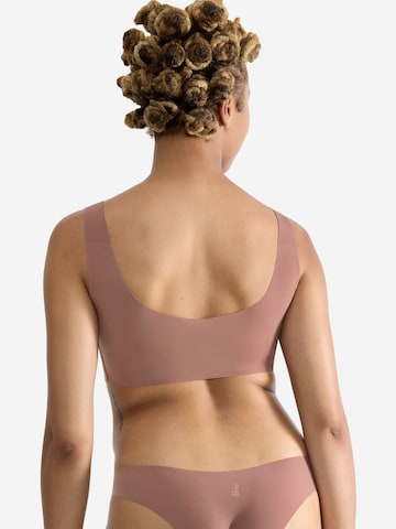 SLOGGI Bustier Bustier ' Blue ZERO Feel 20 ' in Braun