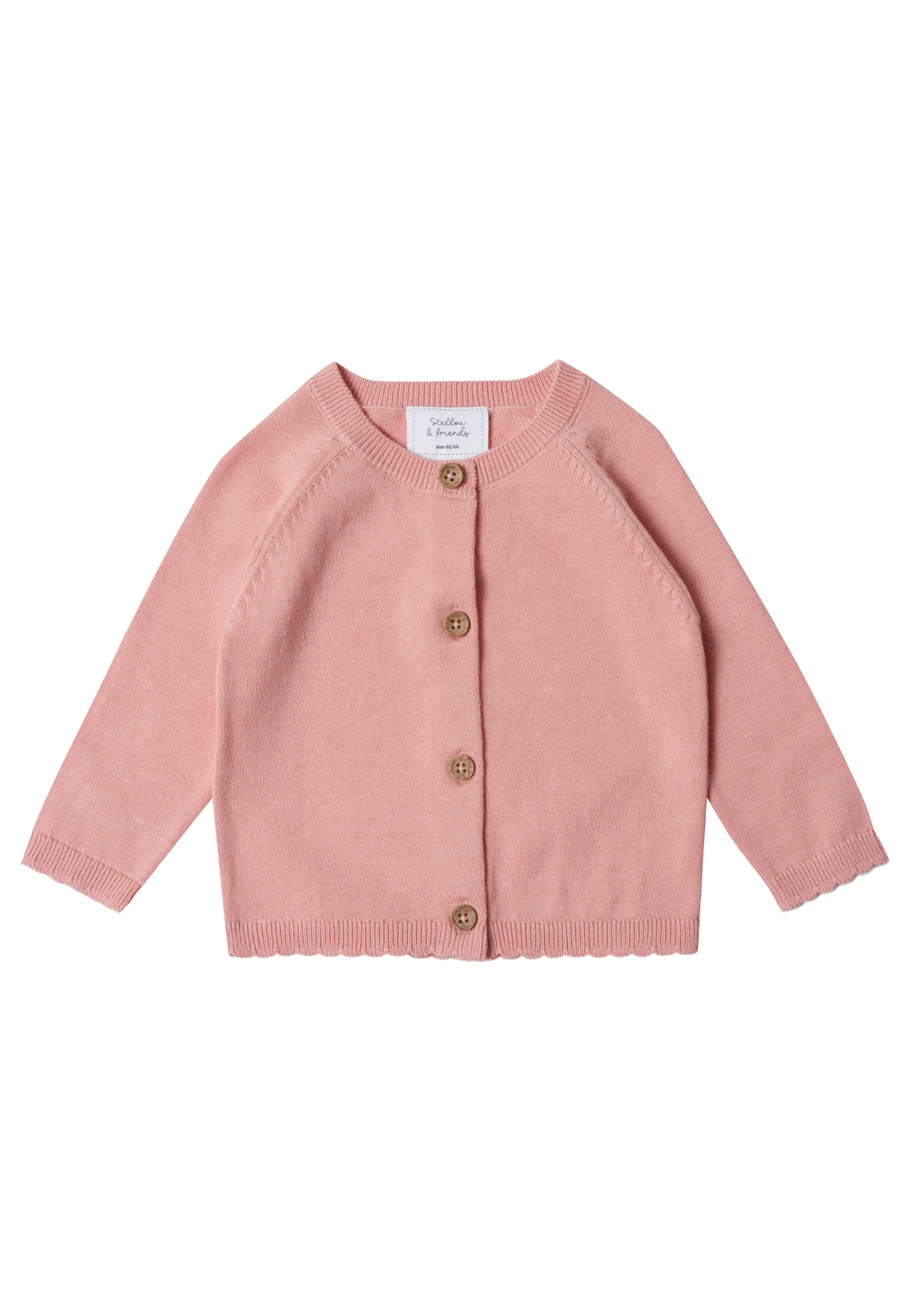 Cardigan Stellou & Friends en rose : devant