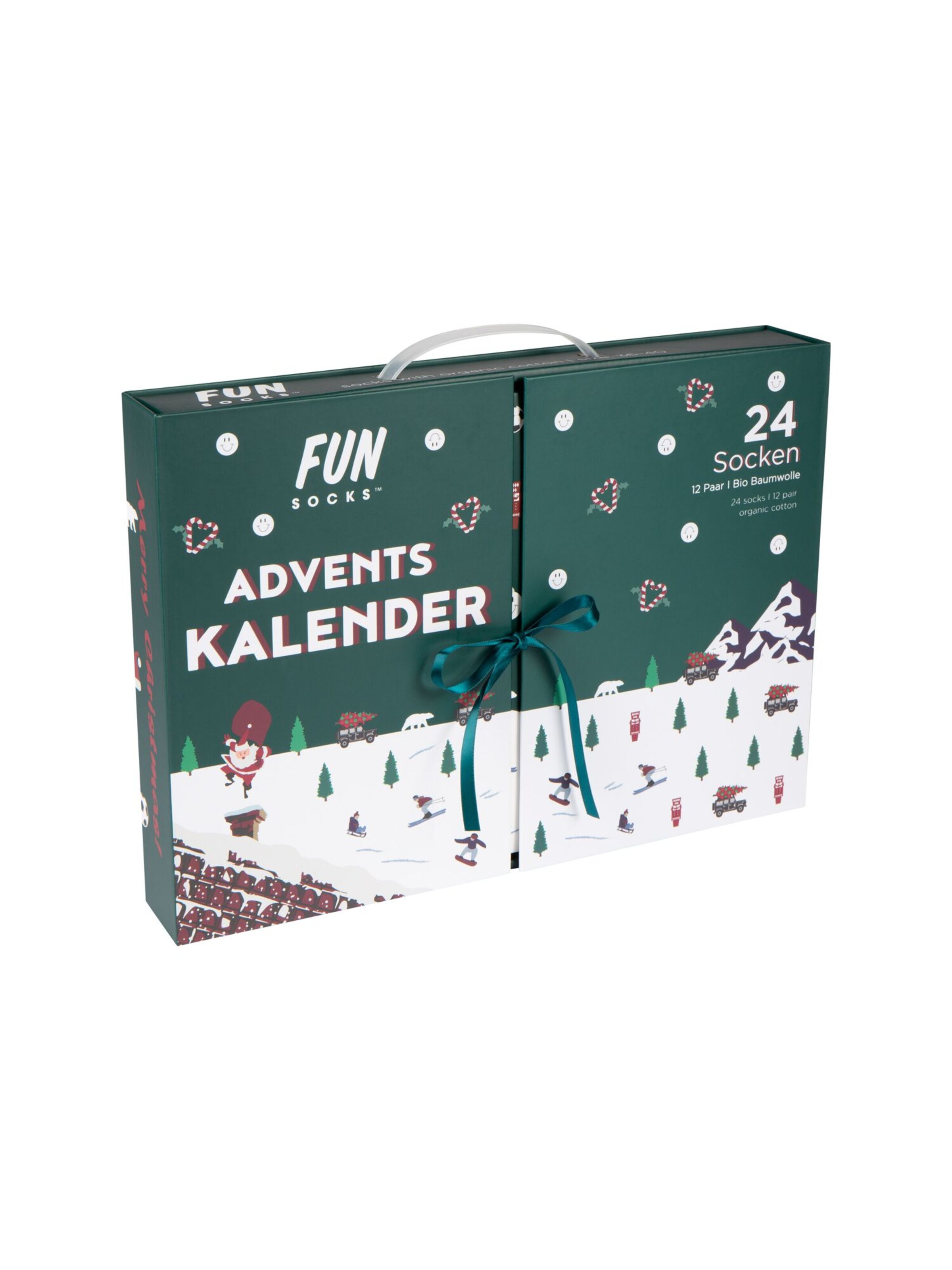 FUN Socks Socks 'Adventskalender' in Blue