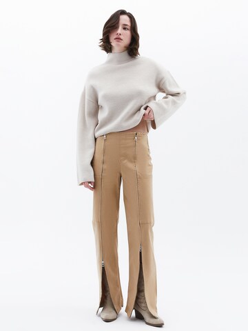 OXXO Regular Trousers in Beige