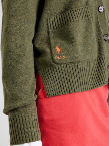Geacă tricotată de la Polo Ralph Lauren pe verde