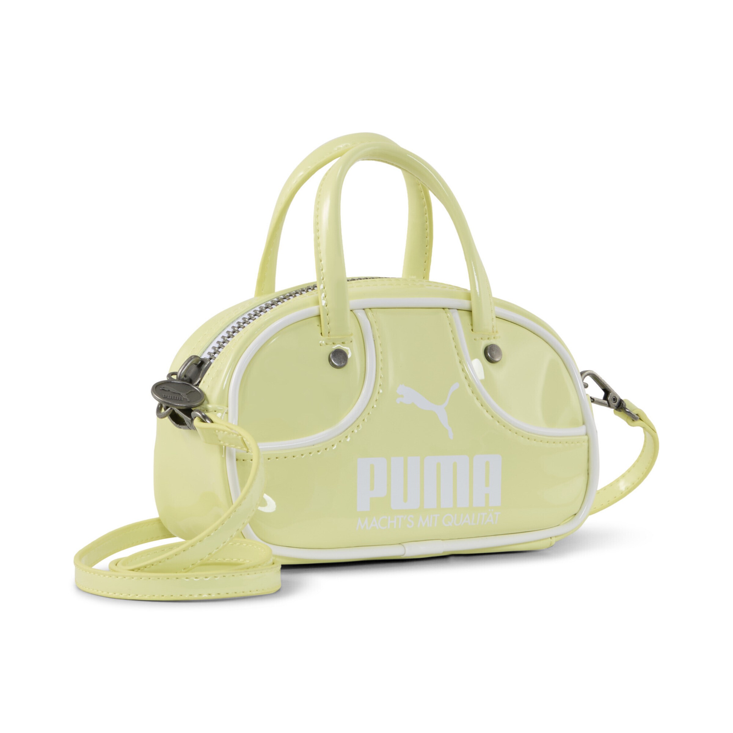 PUMA Crossbody bag '1976 Micro' in Limone / White, Item view
