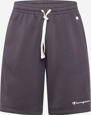 Champion Authentic Athletic Apparel Regular Broek in Grijs: voorkant