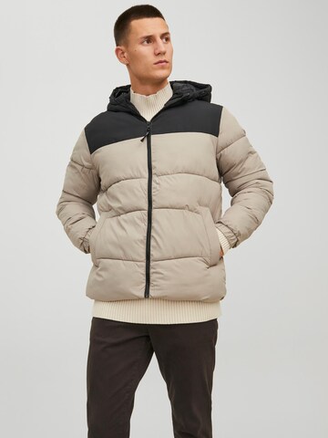 JACK & JONES Jacke 'Chili' in Beige: predná strana