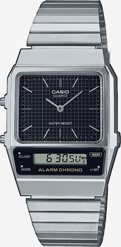 CASIO VINTAGE Quarzuhr in Grau: predná strana