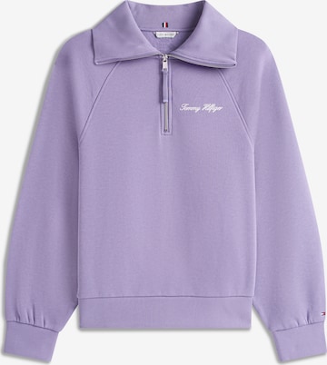 purpurinė Tommy Hilfiger Curve Megztinis be užsegimo: priekis
