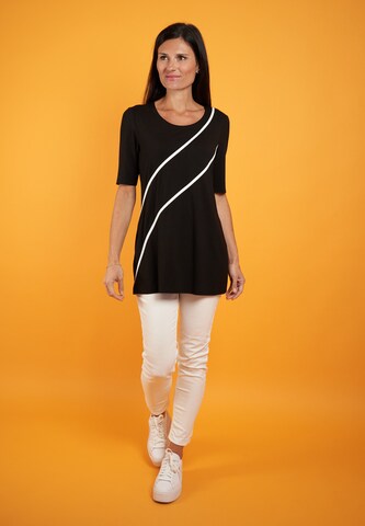 Seidel Moden T-Shirt in Schwarz